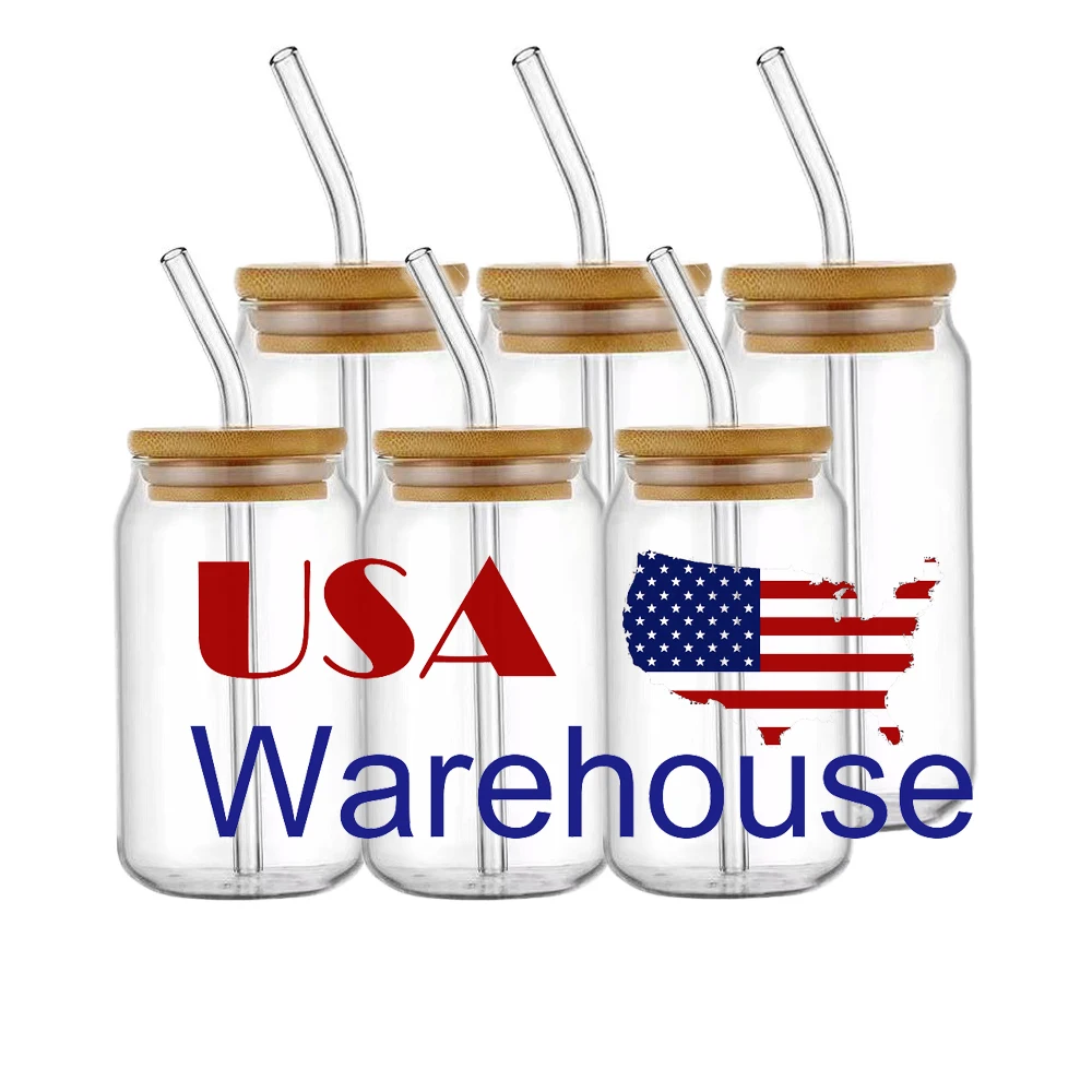 14 oz Can-Shaped Drinking Glasses with Straw 18 oz Clear Cups for Cocktails Iced Coffee Tea Soda Whiskey and Beer Glass Can