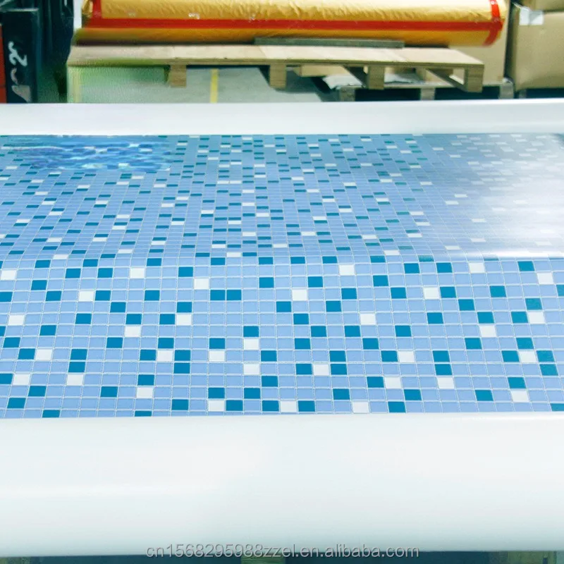 OEM pvc lining swimming pool liners  blue swimming pool Vinyl Accessories plastic pool liner Liner with Anti-UV