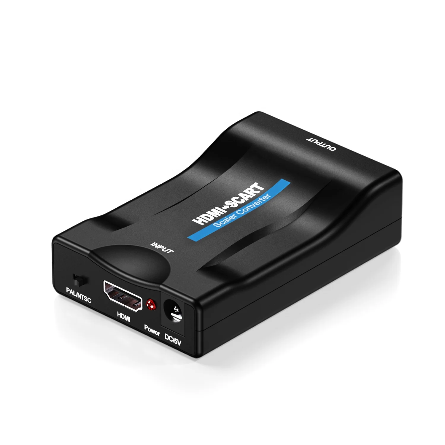 
Hot Selling New Arrival 1080P HDMI to Scart Converter Audio Video Adapter for HDTV/DVD/Set-top Box/PS3/PAL/NTSC 