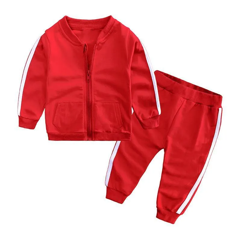 Boys track suits kids sweat suit sets Toddler tracksuits kids sweat suits