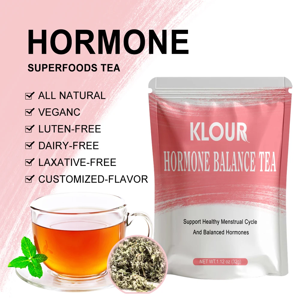 Organic PCOS hormone balancing tea tailored for women
