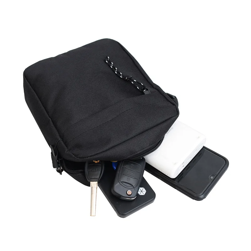 Custom Logo Mini Crossbody Bag Shoulder Bag Small Messenger Satchel Bag for Men