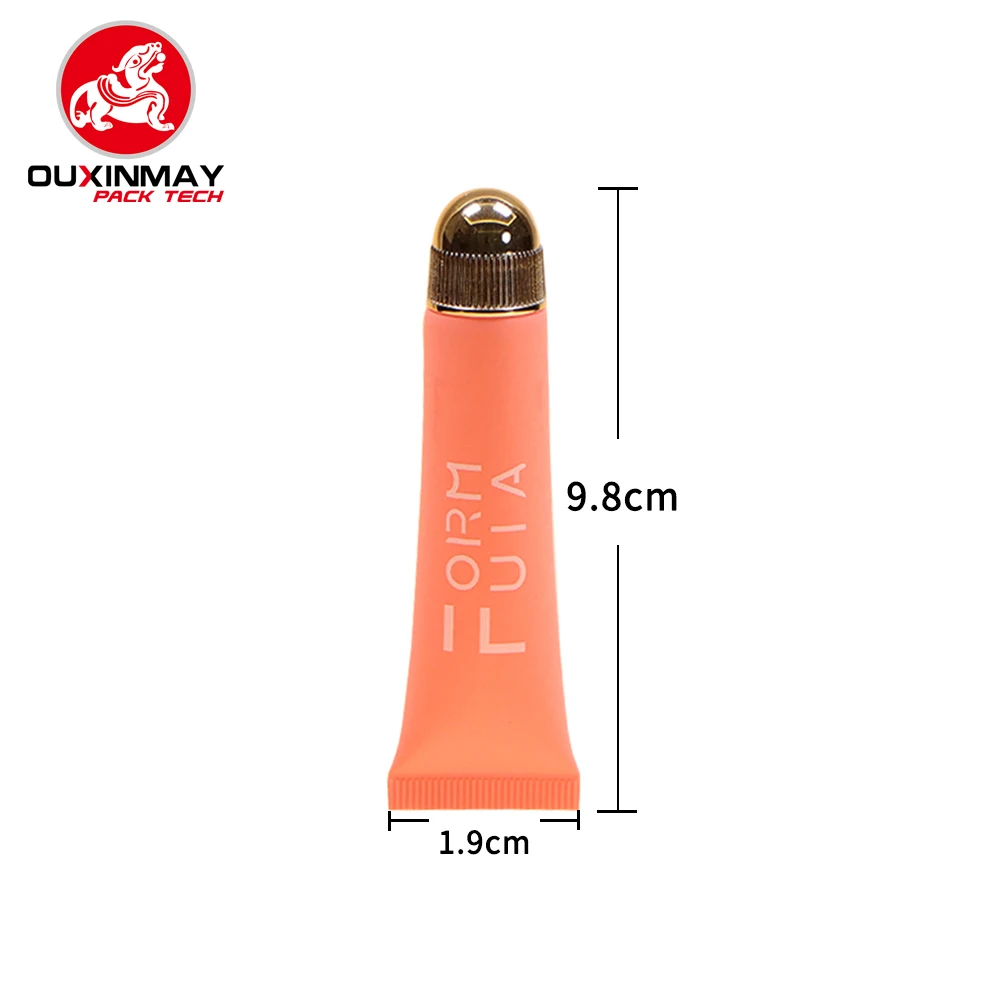 Chinese Supplier Hot Selling Cosmetics Plastic Hose Lip Color Tube Lipstick Eye Cream Packaging Extrusion Tube