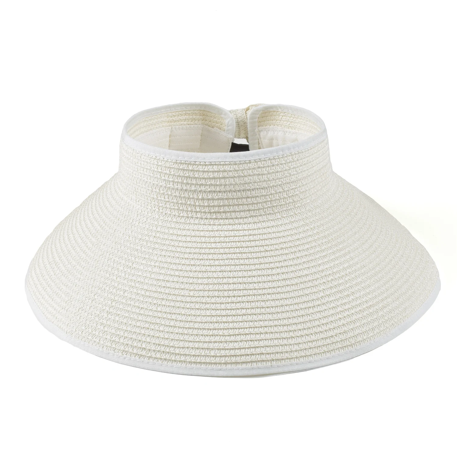 multi-color available empty top foldable sun hats fashion wide brim sun visor hat