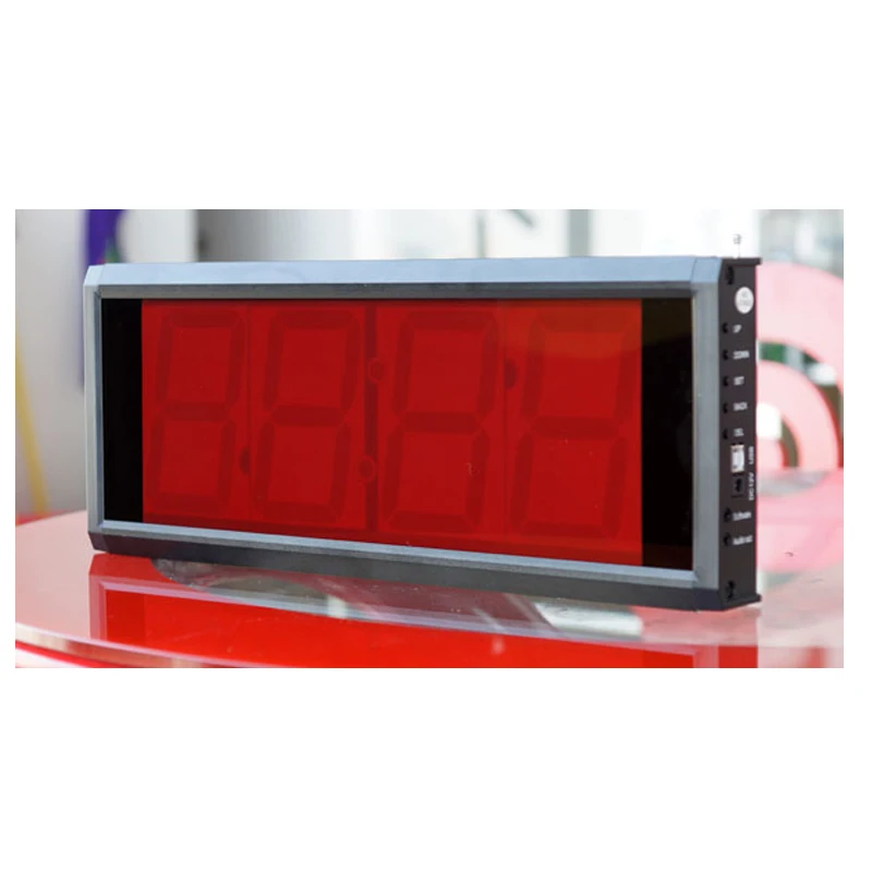Four-Digit Display Receiver Host Voice Reporting Broadcast for Wireless Restaurant Waiter Calling System 433.92MHz