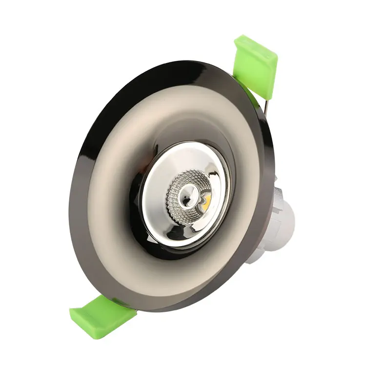 Zhongshan lighting IP20 indoor round ceiling 50W gu10 frame embedded LED downlight wholesale