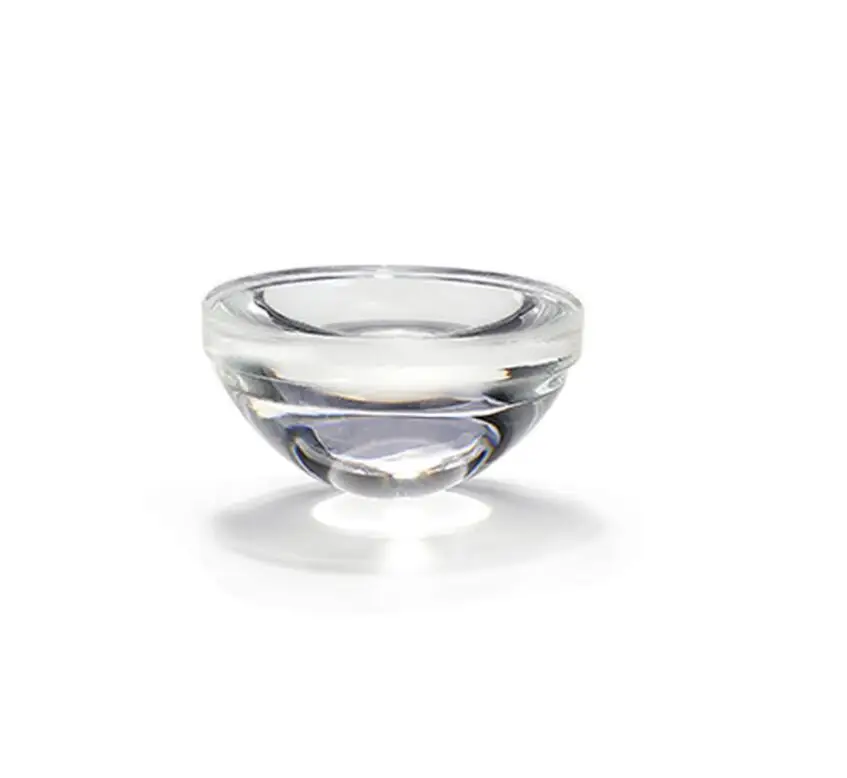 48mm diameter can be customized optical glass convex lens car lamp LED lens high borosilicate glass lens
