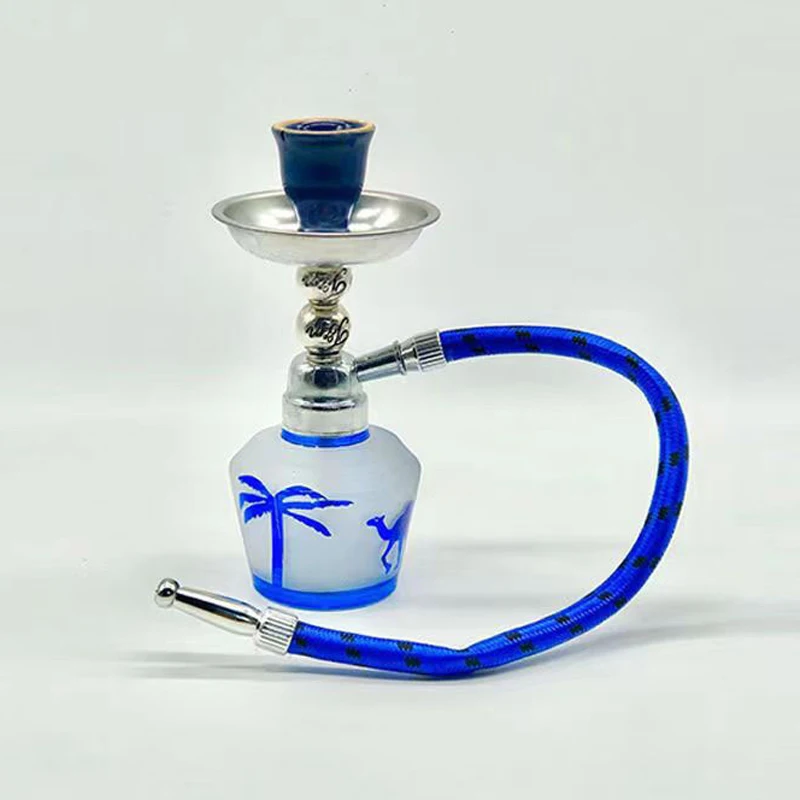 New Product Ideas 2024 Mini Portable Water Bottle Shisha Hookah Colorful Hookah