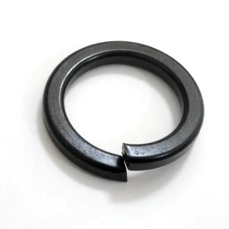 
factory price carbon steel black spring washer 