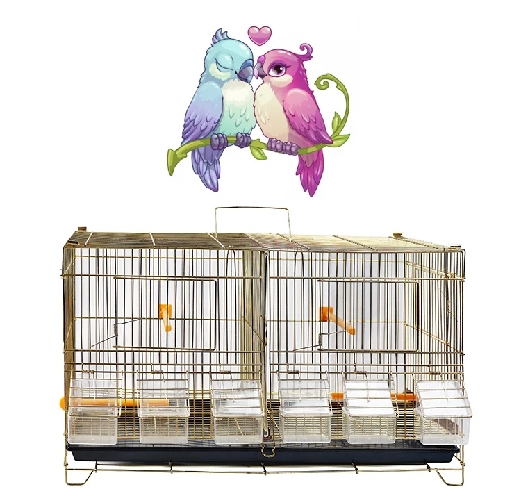 Wholesale Pet Cages Metal Breeding Birds Cage Extra Large Bird Cage