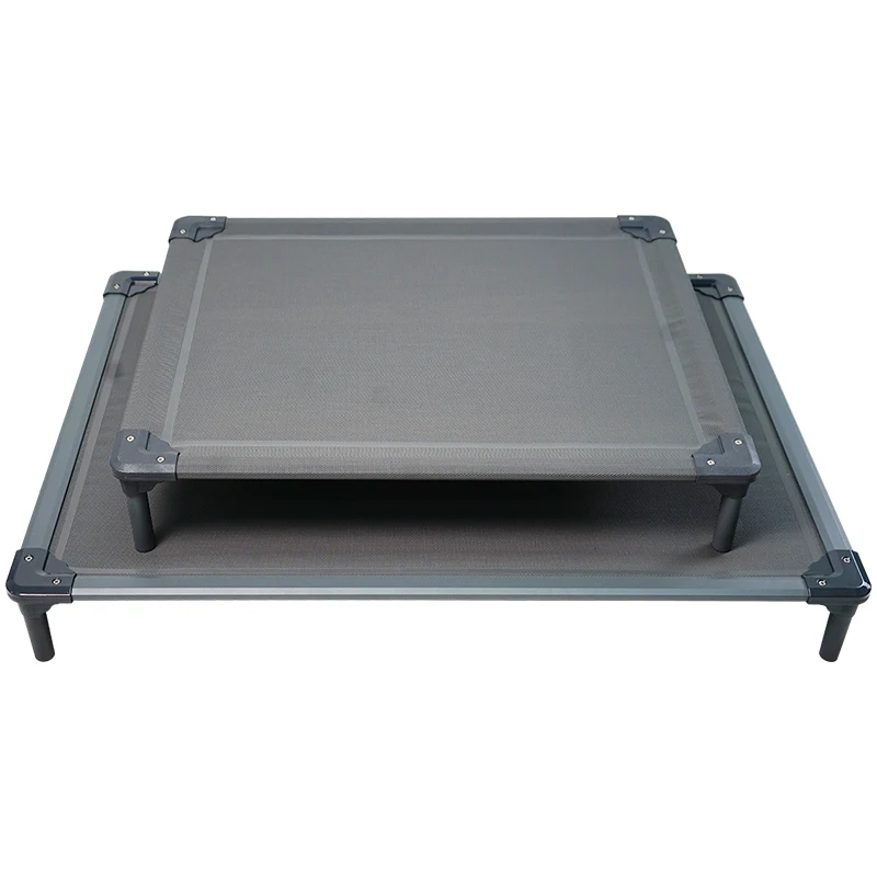 Переносная поднятая кровать для домашних питомцев, кровать для кемпинга, прочная поднятая кровать для больших собак