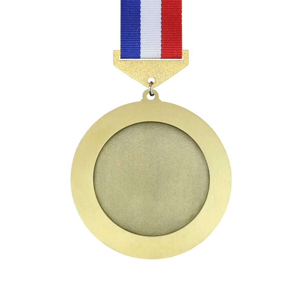 Medal Manufacturer Wholesale Cheap Gold Silver Copper Karat Race Trophy and Medals Custom Blank Metal Sport Medal