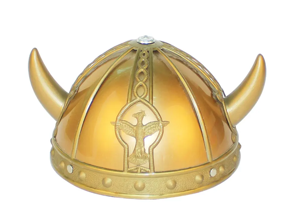 ArtCreativity Viking Helmet for Kids and Adults Viking Costume Helmet with Classic Horn Design