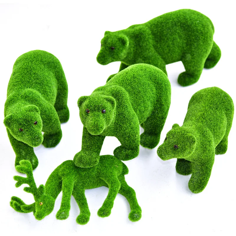 
Creative Animal Shaped Artificial Green Plants Garden Landscape Decoration  (1600208213613)