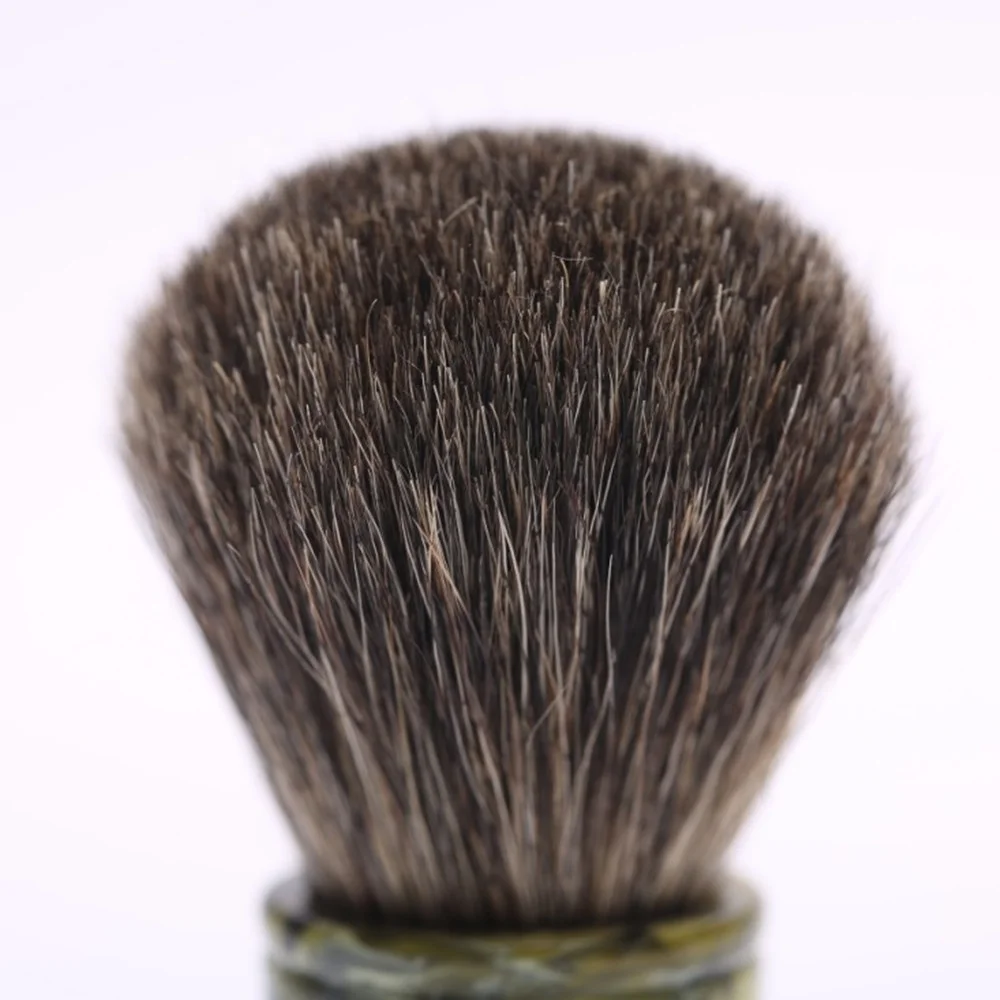Мужские кисти для влажной бритья RTS Yaqi, 22 мм, чистый барсук, ручка из смолы, 100%