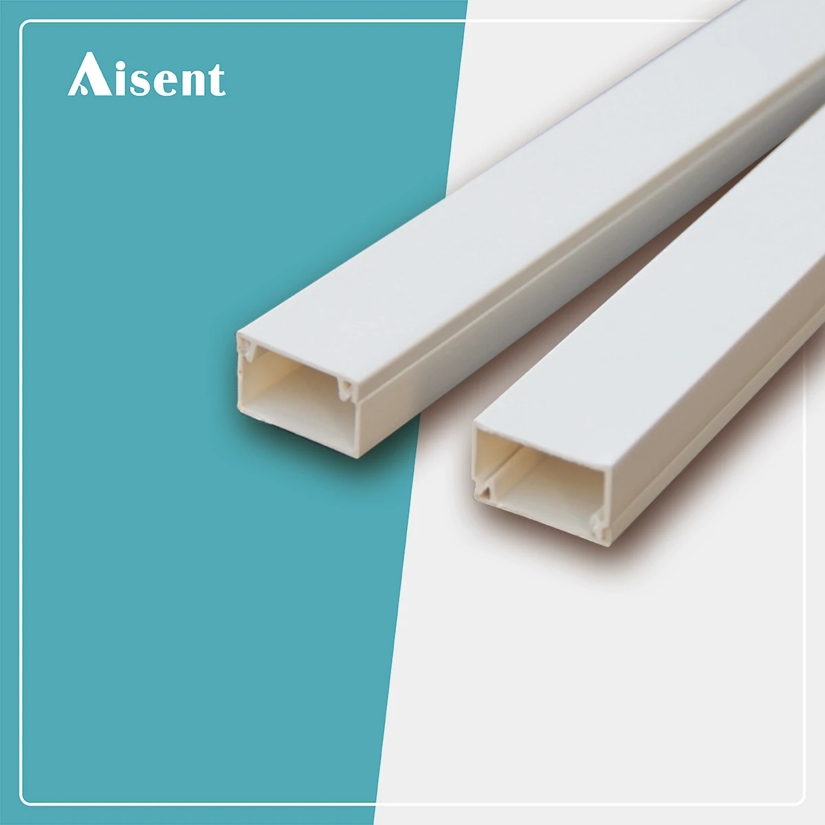 PVC TRUNKING WITH SELF ADHESIVE OR WITHOUT SELF ADHESIVE