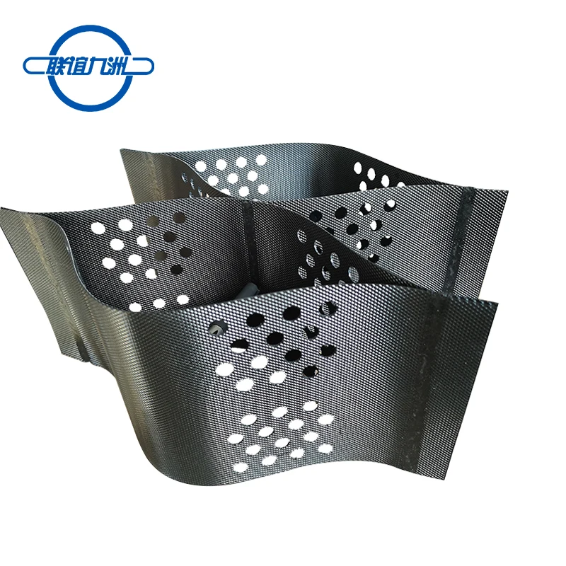 Geo cell 3d geocell grid for driveway soil stabilization cellular confinement system