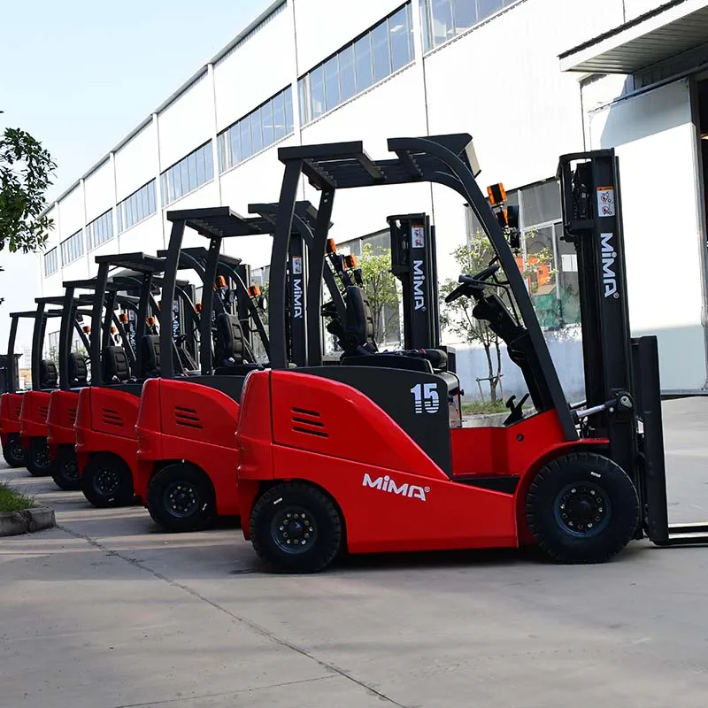 MiMA 1.5 ton-5 ton electric 4 wheels forklift with max. lifting height 6 meters