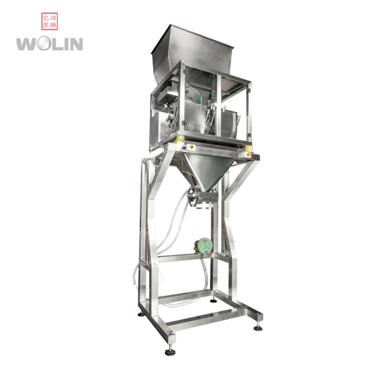 Big Large Heavy-duty Weight 5kg 10Kg 25KG Rice Filling Weigher Doser wooden fertilizer pellet granule product