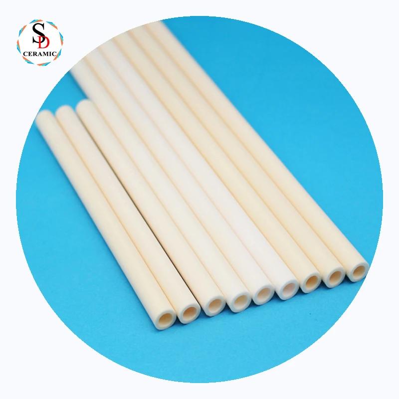 99% Al2O3 Alumina Engineering Ceramics Pipes Customized