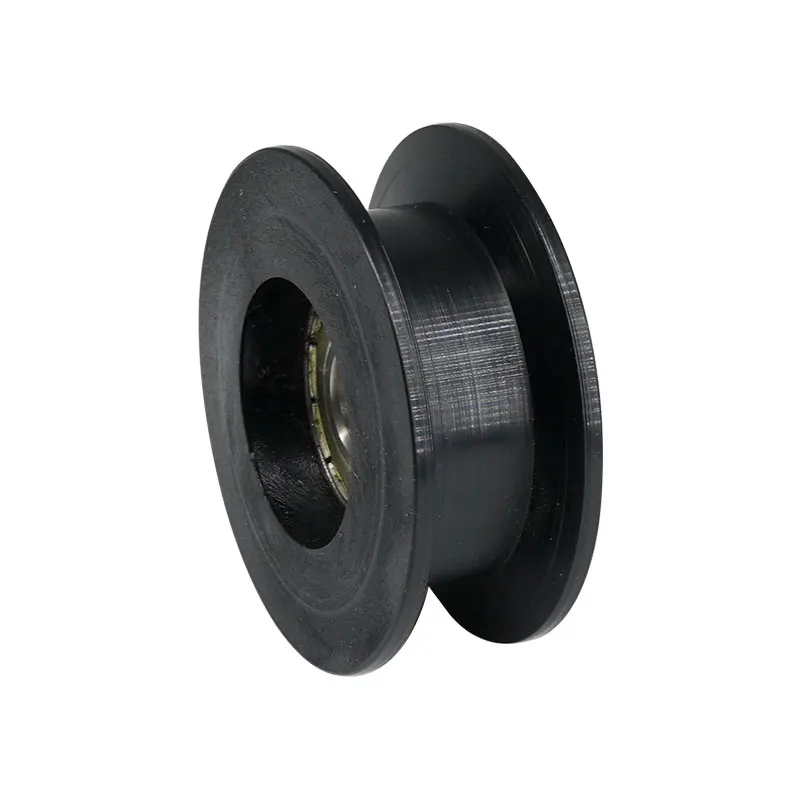 Mechanical Moving Door Pulley Bearing Type Roller Lathe Parts V-wheel