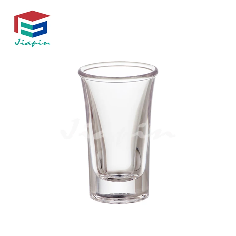 
Unbreakable graduated shot glass 1.1oz plastic cups with high quality 