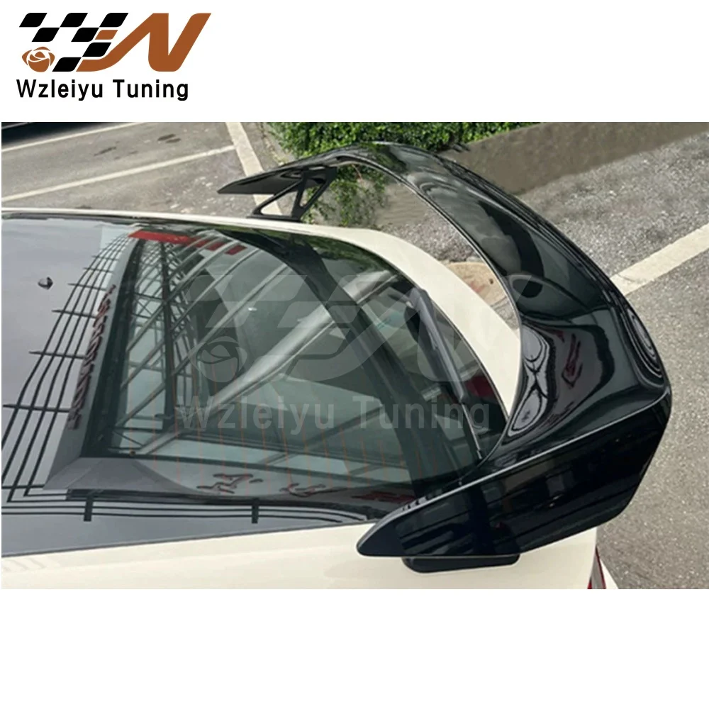 Type R Style Carbon Fiber Rear Trunk Spoiler Wing Fit For Honda Civic 11 FE1 FL1 FL5 2022 Hatchback High Quality Fitment