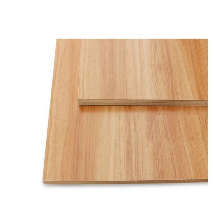 PVC Film Faced Veneer Plywood UV Faced laminated veneer panel for Furniture home decorating