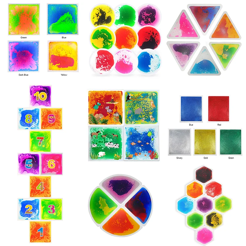 Autism Special Toys Supplier Number Liquid Floor Sensory Toy Popular Adult Sensory Toy In Stock For Kids