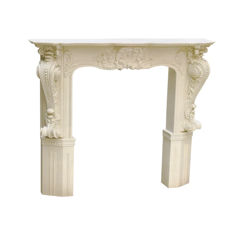 Modern design European style PU fire place can be customized waterproof and fireproof polyurethane molding