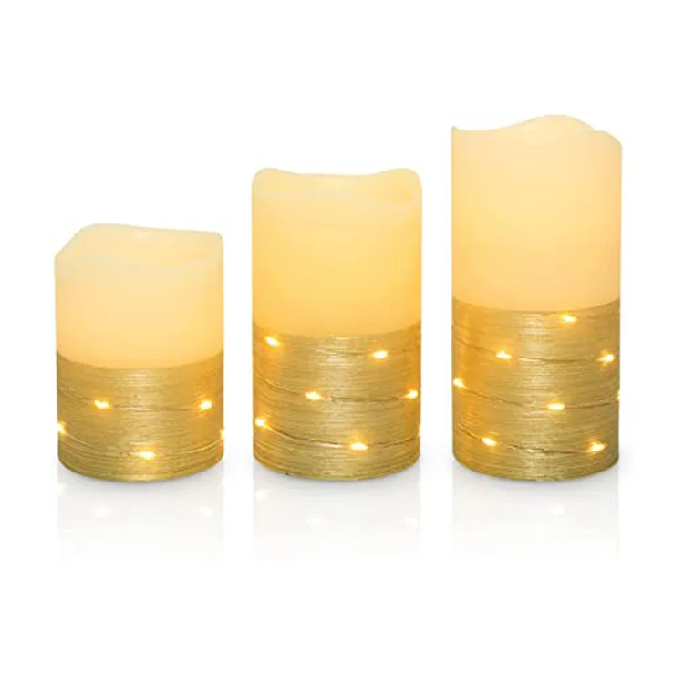 Беспламенная свеча свет на батарейках столб настоящий воск электрические светодиодные свечи наборы свеча светодиодный свет