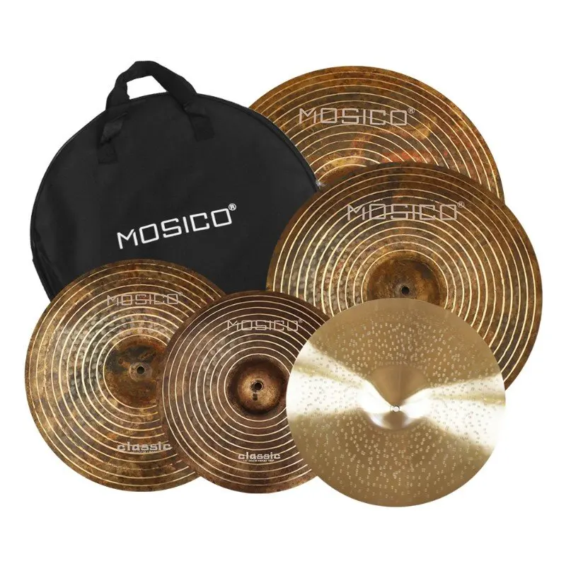 HANDMADE CYMBAL B2O CYMBAL OEM SERVICE 14'HIHAT+16'CRASH+18'CRASH+20'RIDE