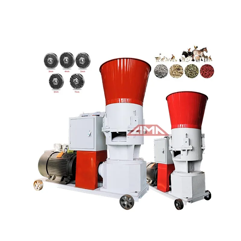 LIMA Farm Equipment Animal Feed Mixer Crusher Pelletizer Production Line Chicken Poultry Feed Pellet Processing Machinery Kenya