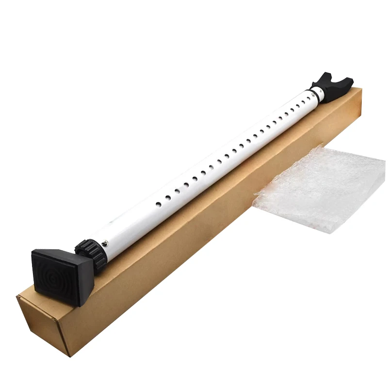 Adjustable Sliding Door Jammer Heavy Duty Security Bar Gate Lock for Apartment Hotel Room Door Catches & Closers