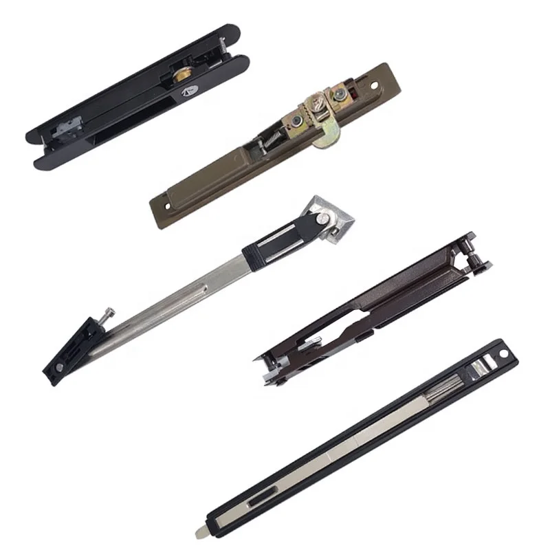 Customized color black white gold window lock system aluminum Accessories adjustable window locks