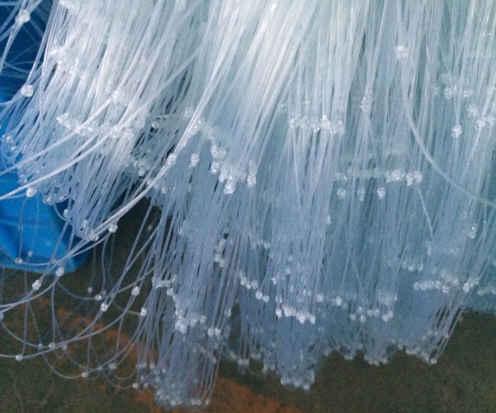 Wholesale china factory nylon knot Fishing Nets monofilament blue.types of fishing nets making