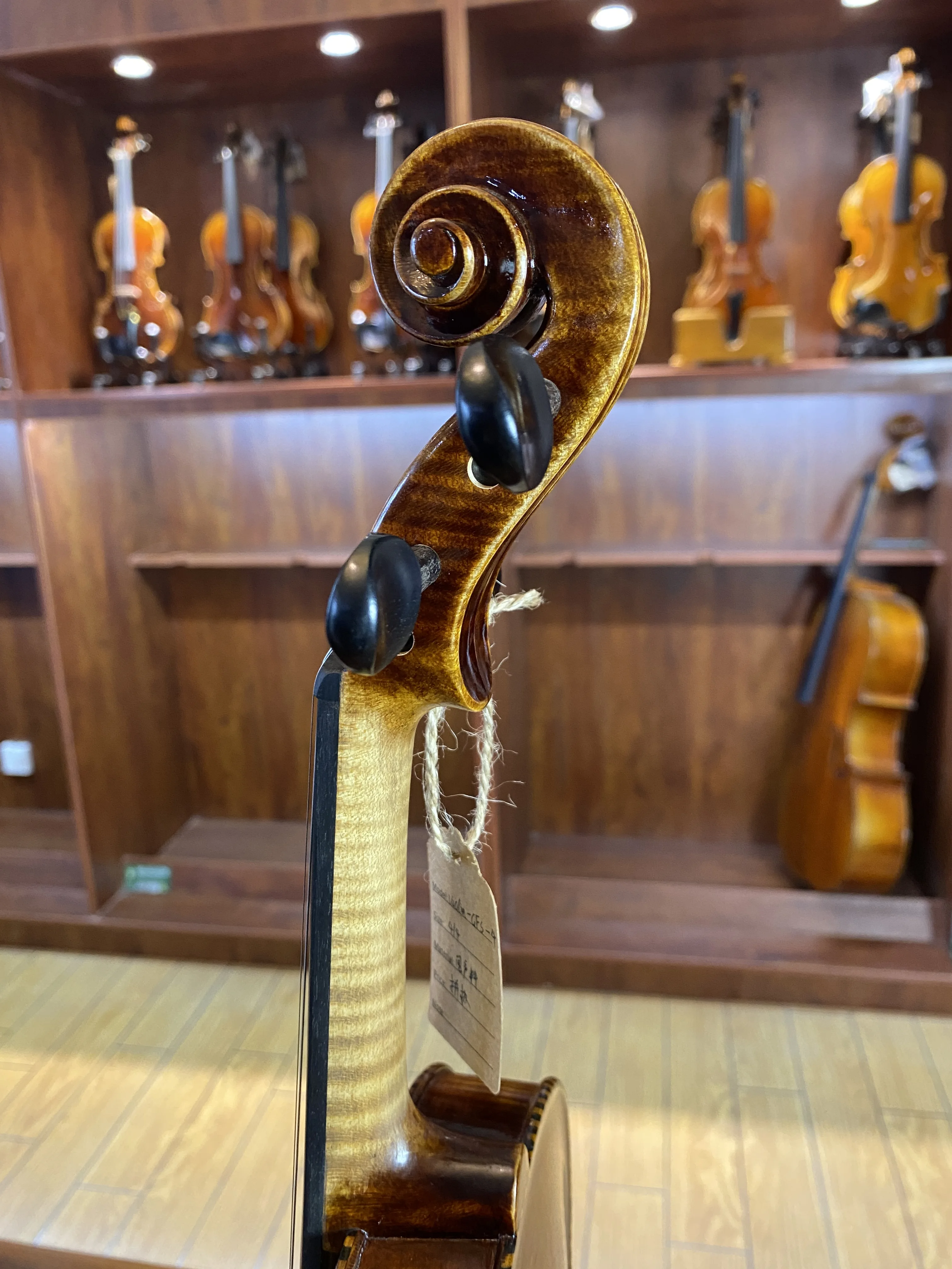 Professional musical instrument 4/4 wholesale price red brown master violin