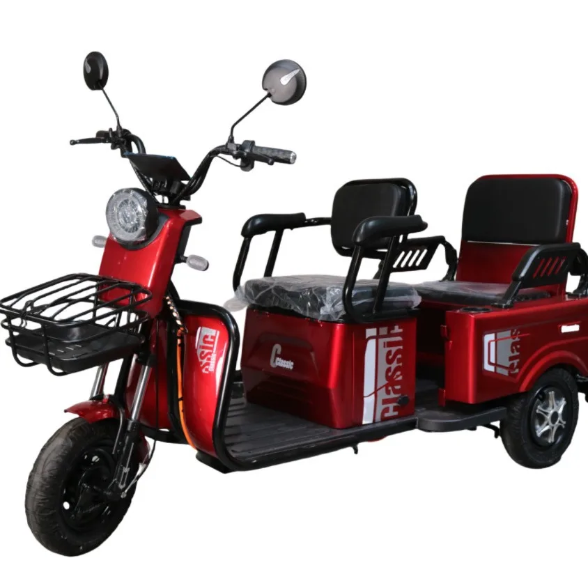 China Factory Best Selling Man Loading Tricycles Electric Scooter Cargo for Adults
