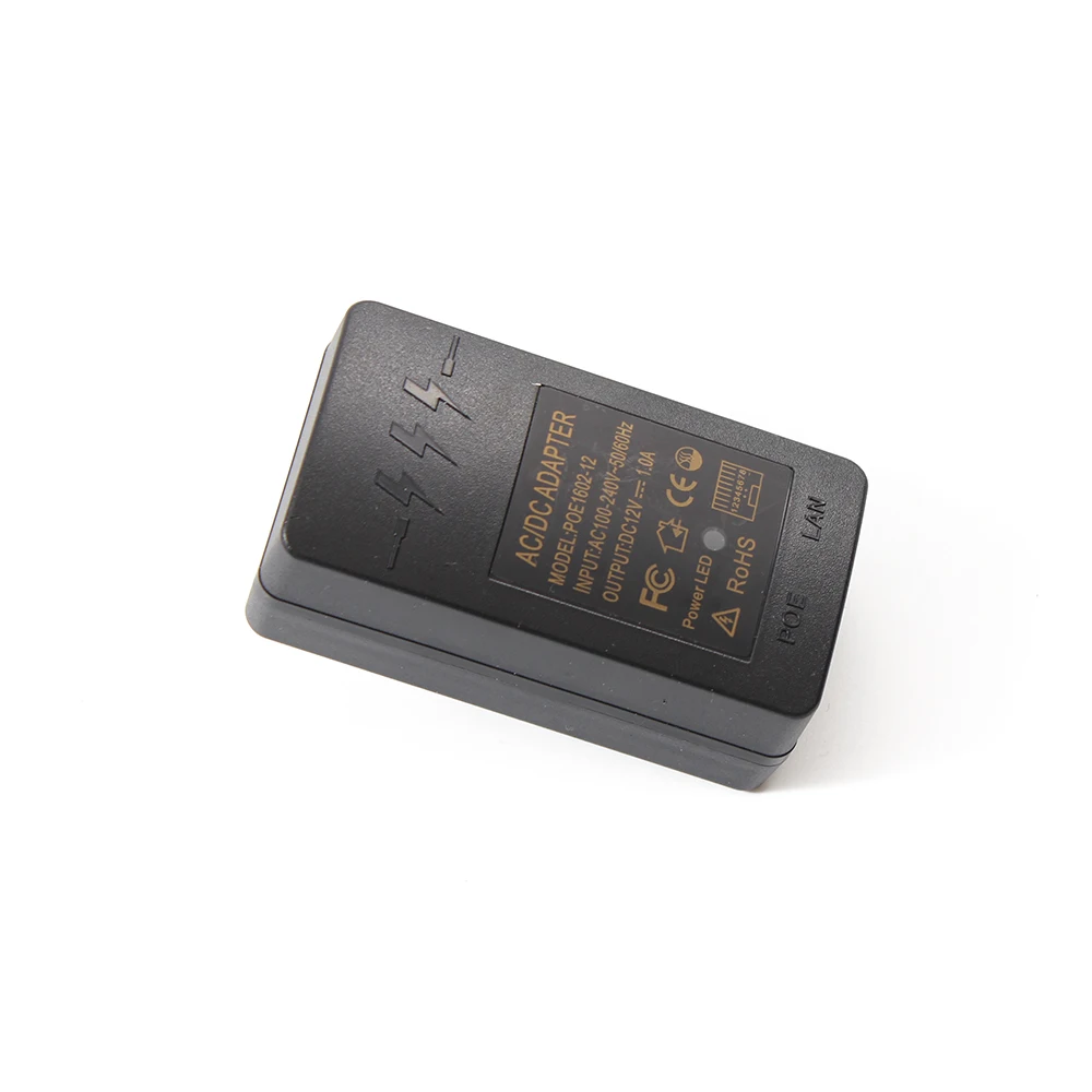 12V 1A POE Splitter Power Adapter For Wireless AP, Network Bridge, Camera