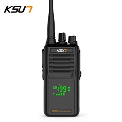 KSUN Hot Sale 10W IP68 Waterproof VHF Maritime Two Way Radio Scanner Portable Wireless Intercom Long Range Marine Walkie Talkie
