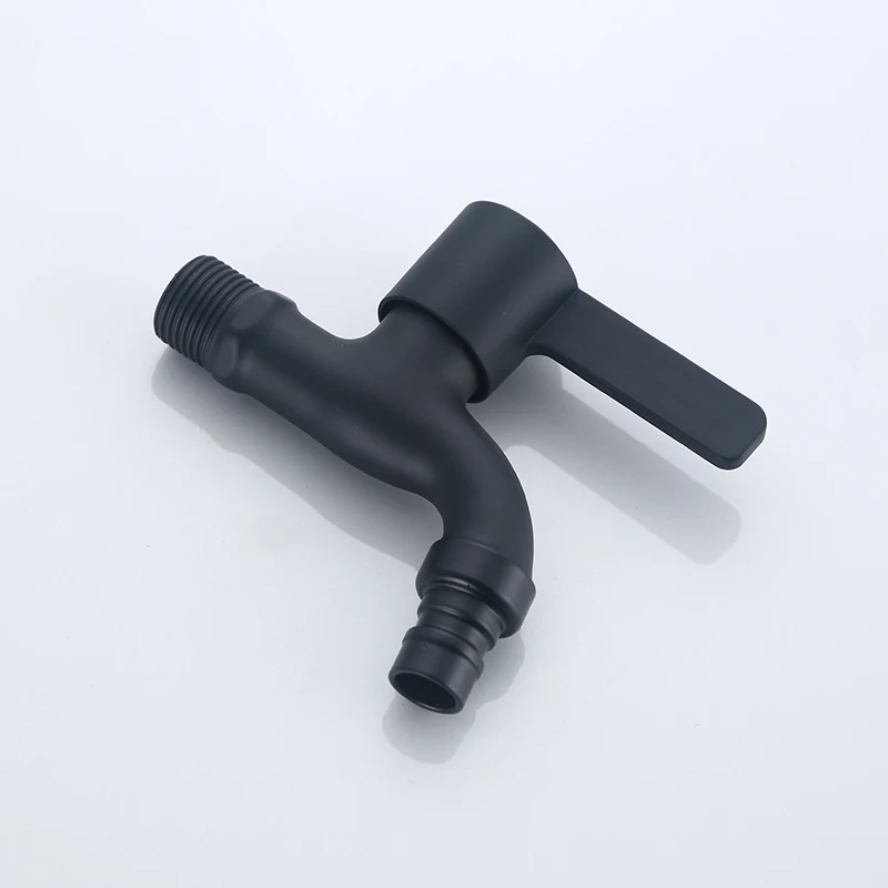 Classic Best-Selling Black Stainless Steel 304 Body Water Tap Brass Cartridge With Iron Spindle