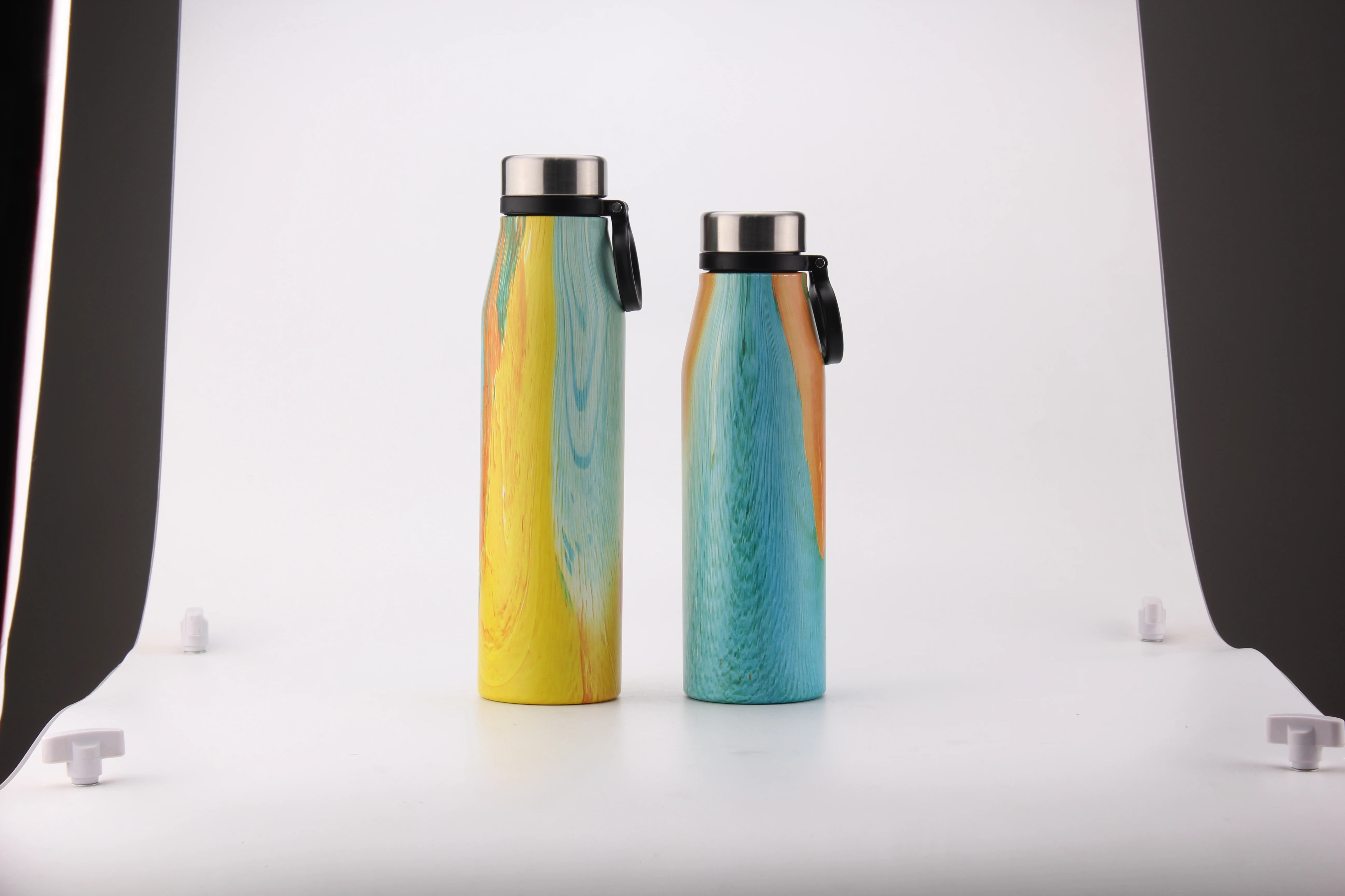 Outdoor Custom Logo Water Bottle Vacuum Water Bottle Steel Vacuum Flask Vacuum Flasks & Thermoses Outdoor Travel Cup Portable