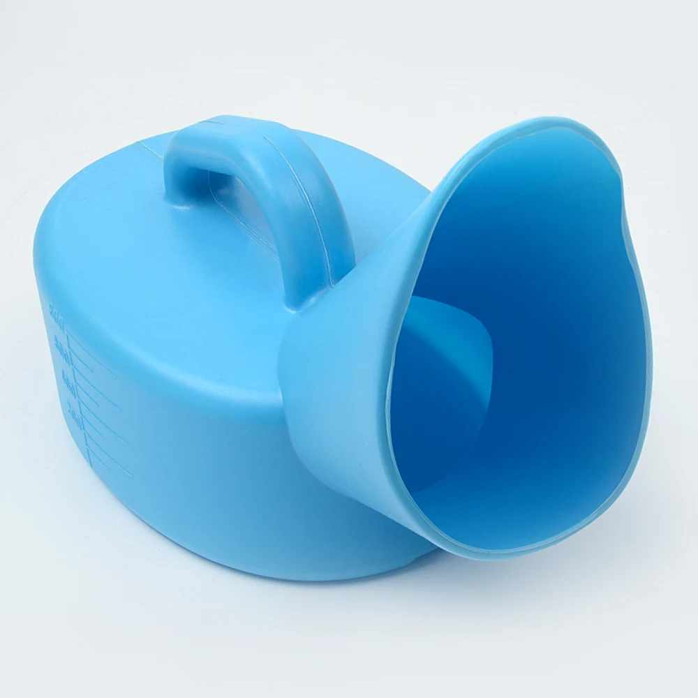 large capacity portable potty travel car female urinal urine bottle chamber pot with handle for hospital for women