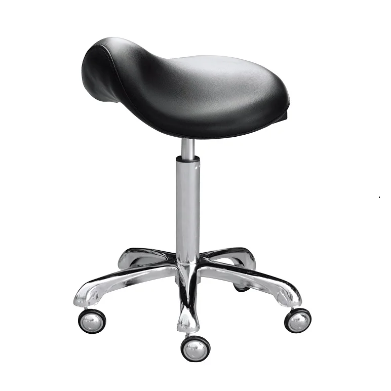 Эргономичный вращающийся стоматологический стул офисный регулируемый барный черный парикмахерский седло для салона