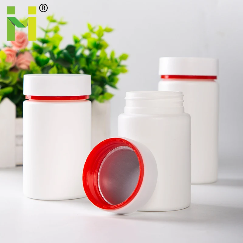 150Ml Clear Empty  Custom Cheap  Capsule Container Supplement Vitamin Capsule Pill  Bottle For Packaging