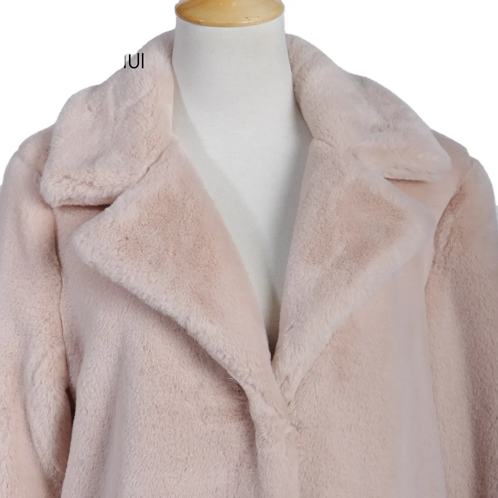 Jacket Women Korean Clothes High-end Fur Coats Women Rabbit Fur Coat