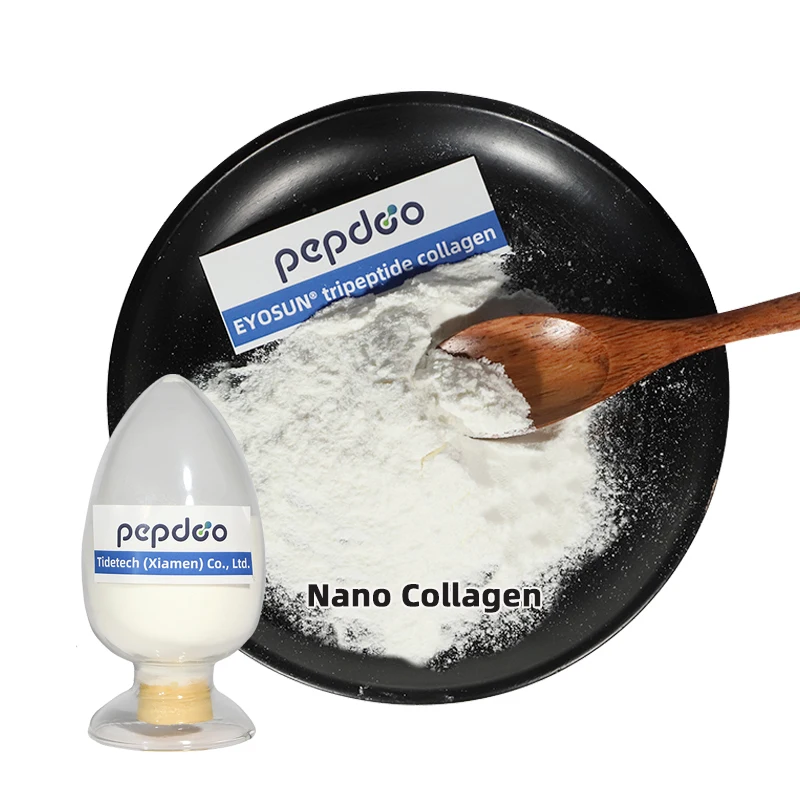 Патентный рыбий коллагеновый трипептид 100% пищевой нано типа 1 гидролизованный морской японский порошок коллагена