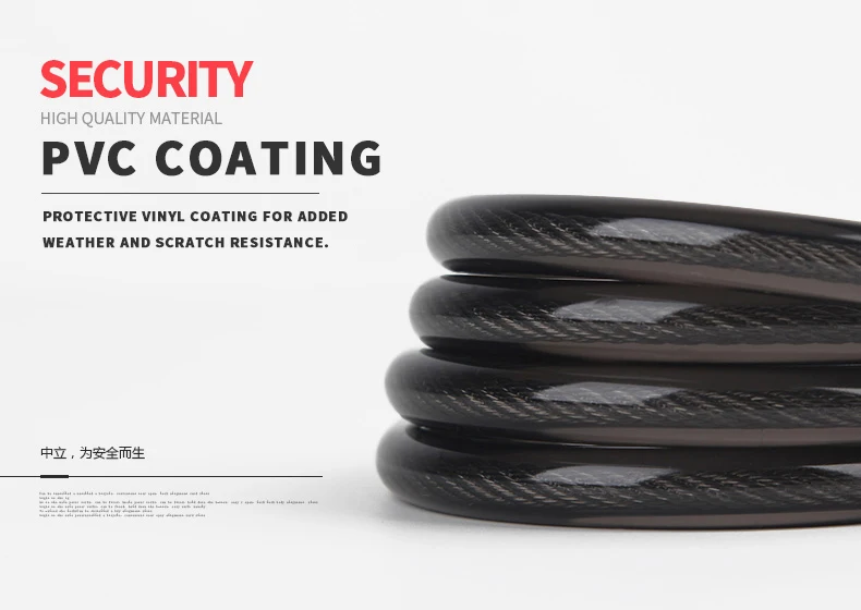 ZOLi 84721 Bike Motorbike Accessories Motorcycle Bicycle Cable Ring Motorbike Lock