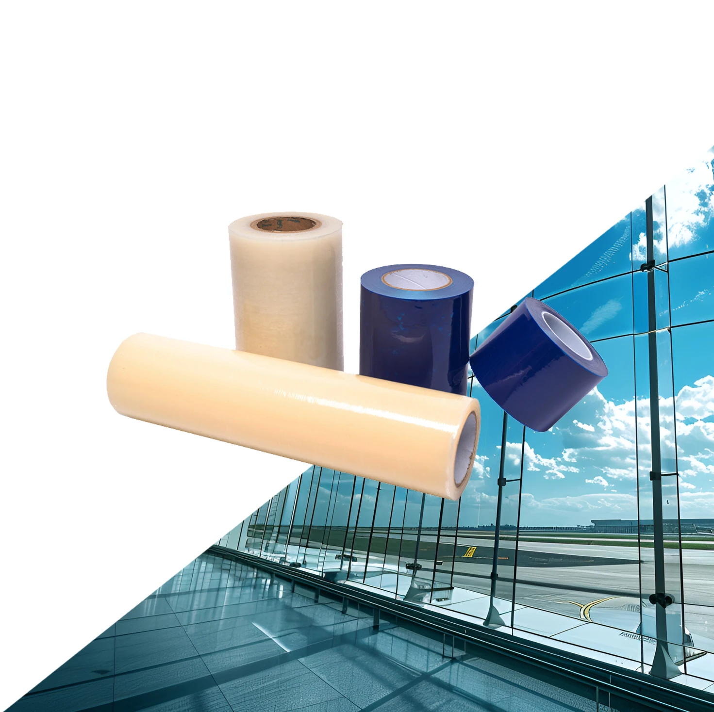 self-adhesive transparent pre cutting tempered glass protective film for prevent scratching