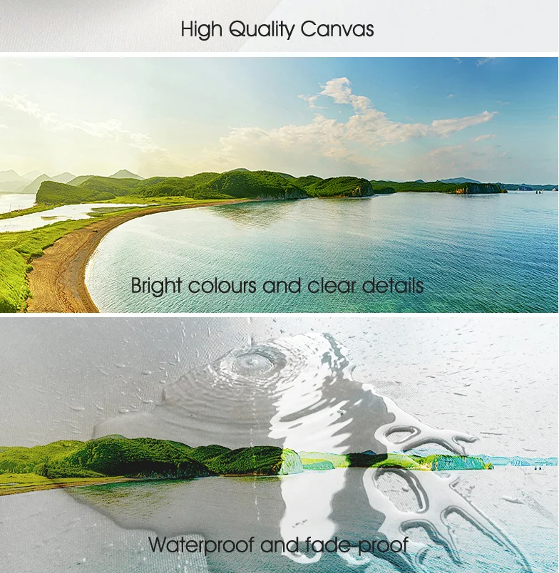 Canvas Printing Custom Flower Pop Print Vertical Wall Decor  Pictures Abstract 4 Piece Printing Decorative Painting Wall Art